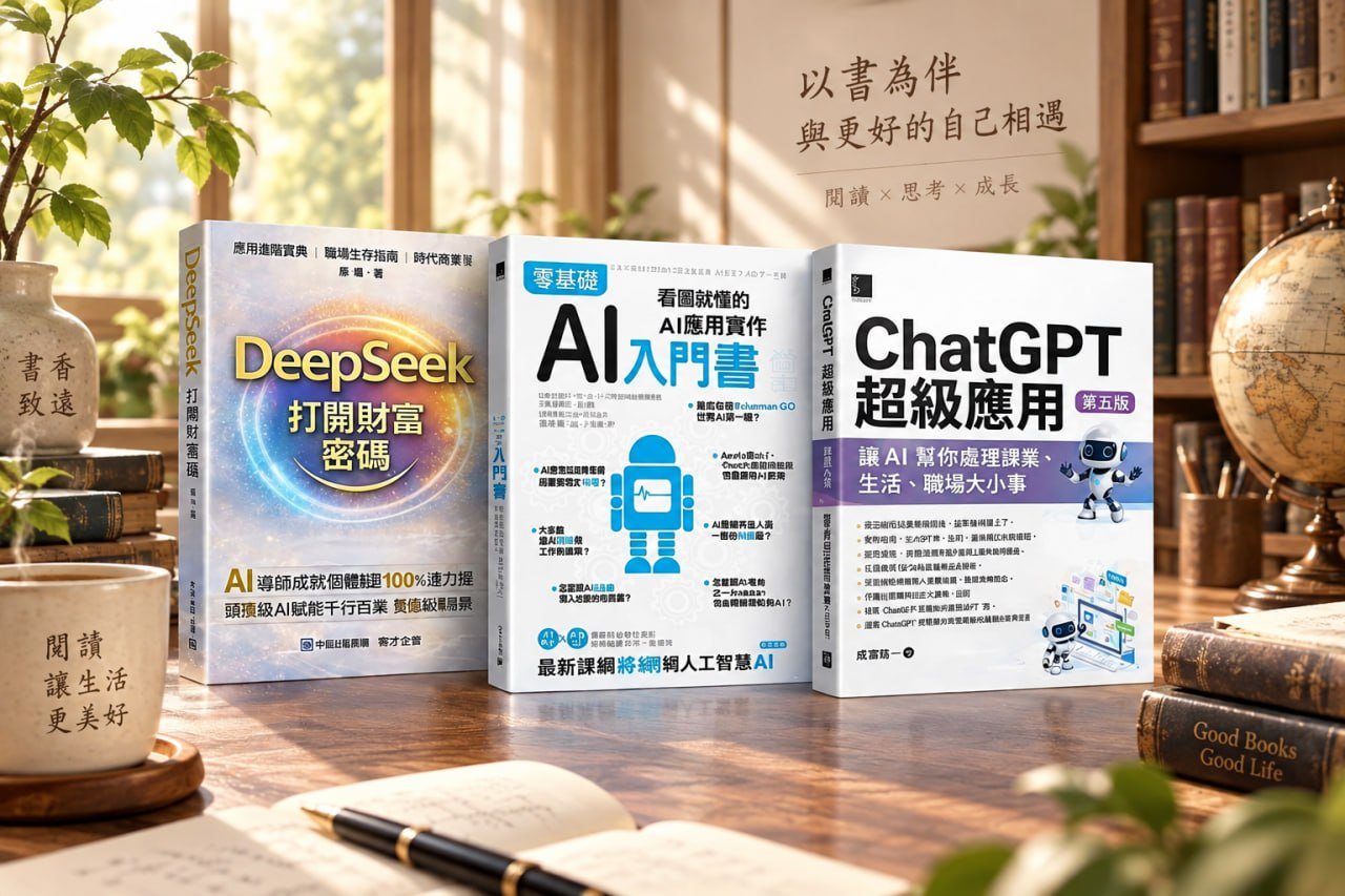 三本 AI 實用好書