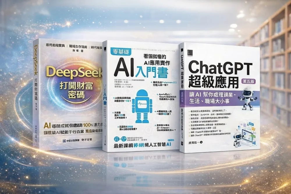 三本 AI 實用好書
